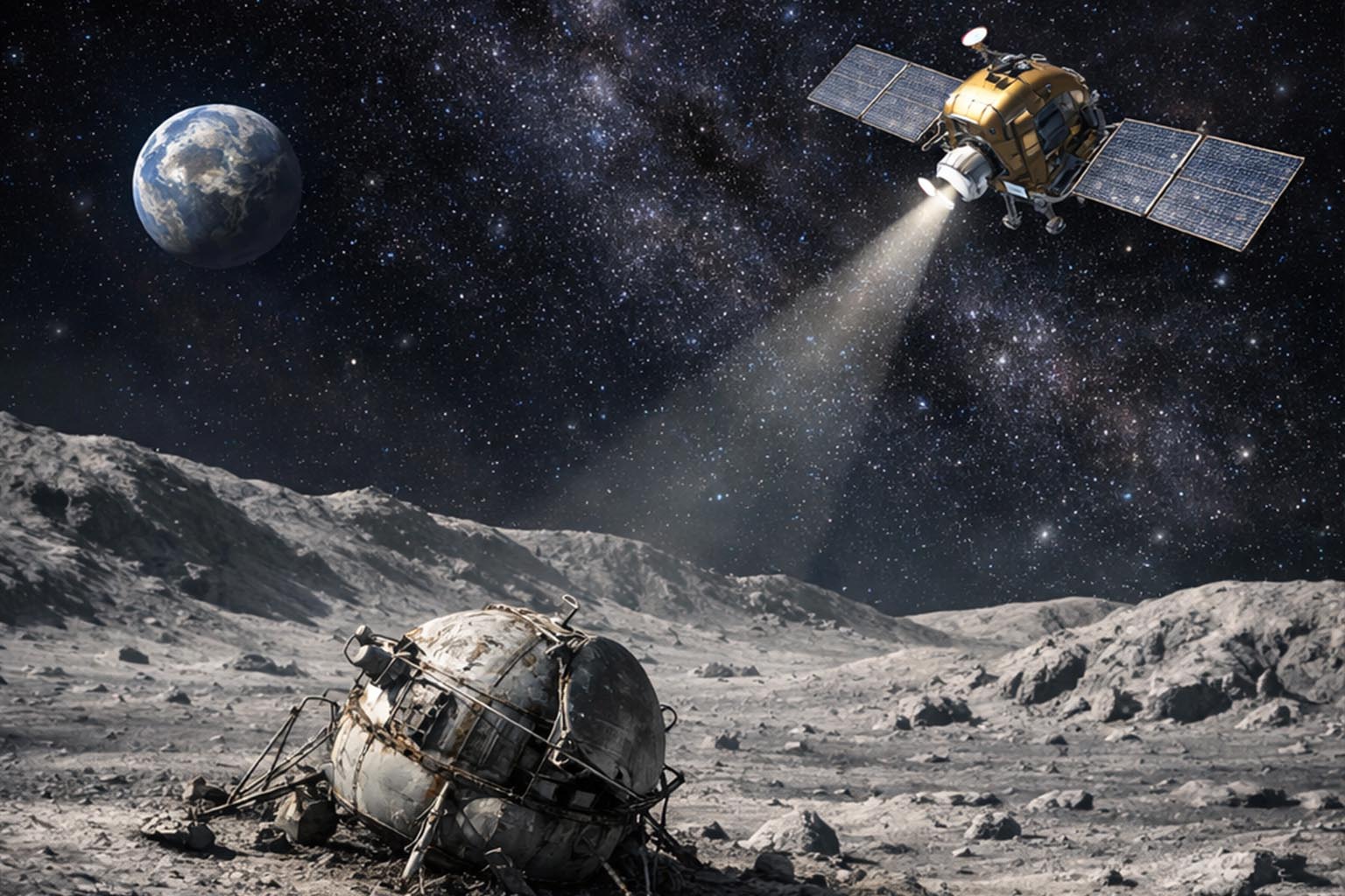 60 برس قبل پراسرار طور پر لاپتہ ہونے والے خلائی جہاز کا معمہ حل ہونے کے قریب