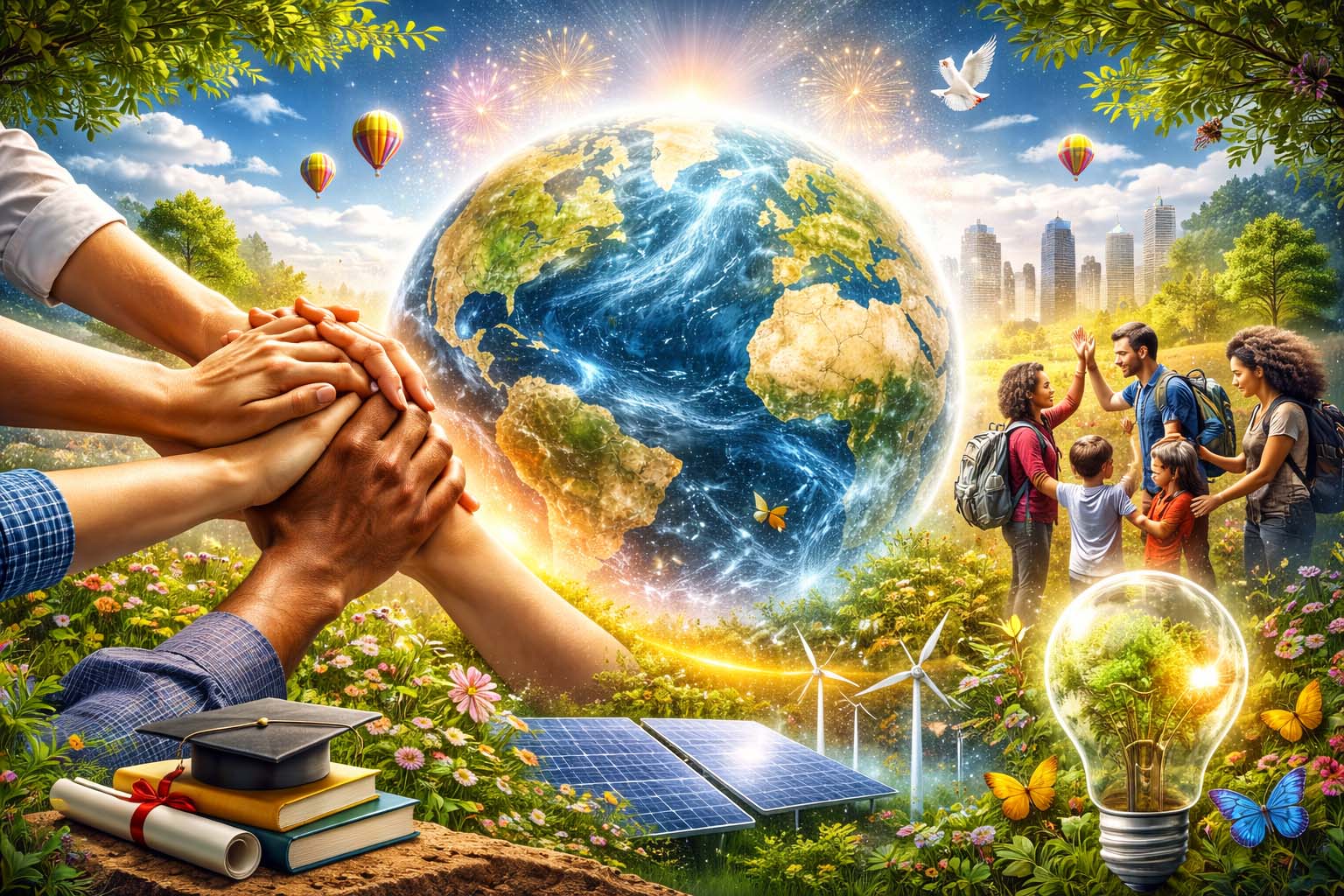 دنیا میں خوشی کی واپسی